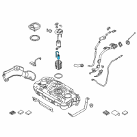 OEM 2020 Hyundai Ioniq Fuel Pump & Tube Assembly Diagram - 31119-1W100