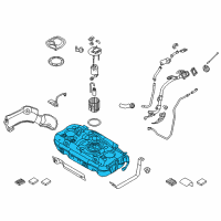 OEM 2018 Kia Niro Fuel Tank Assembly Diagram - 31150G2600