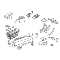 OEM 2019 Honda Civic Holder Assy, Usb Diagram - 39115-TBA-A51