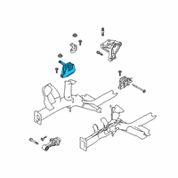 OEM Kia Soul Bracket Assembly-Engine Diagram - 21810K0250