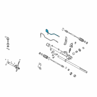 OEM 2001 Hyundai Elantra Tube Assembly-Feed LH Diagram - 57780-2D000