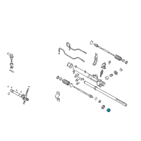 OEM 2005 Hyundai Tiburon Bush Assembly-Rack Diagram - 57726-2D000