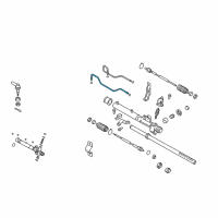 OEM 2007 Hyundai Tiburon Tube Assembly-Feed RH Diagram - 57780-2D010