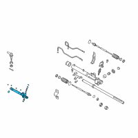 OEM Hyundai Elantra Seal Kit-Power Steering Gear Diagram - 57790-2DA00