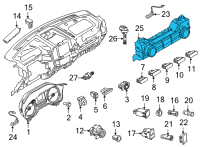 OEM 2022 Ford F-150 CONTROL Diagram - ML3Z-19980-A