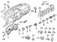 OEM Ford F-150 SWITCH ASY Diagram - ML3Z-13D730-A