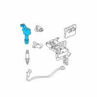 OEM 2010 Chevrolet Malibu Coil Diagram - 12638824
