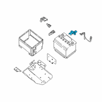 OEM Nissan Versa Sensor Assy-Battery Diagram - 244G0-5RA1A