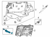 OEM Cadillac Escalade ESV Crankshaft Sensor Diagram - 40009075