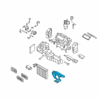 OEM 2017 BMW X5 Transmission Oil Cooler Diagram - 64-11-6-968-204
