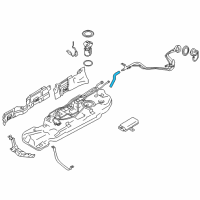 OEM 2012 Nissan Quest Hose-Filler Diagram - 17228-1JA0A