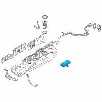 OEM Nissan Quest MODULATOR Fuel Pump Control Diagram - 17001-1JA0A