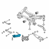 OEM 2015 Chrysler 200 Link-Trailing Arm Diagram - 68175511AD