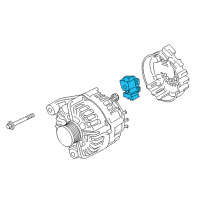 OEM BMW 328d xDrive VOLTAGE REGULATOR Diagram - 12-31-8-515-518