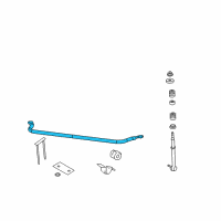 OEM Chrysler Aspen Bar-Front Diagram - 68043972AA