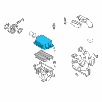 OEM 2016 Kia Forte Cover-Air Cleaner Diagram - 28111A5000