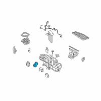 OEM 2011 Ford Escape Expansion Valve Diagram - AL8Z-19849-A