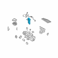OEM 2011 Ford Escape Heater Core Diagram - H2MZ-18476-Z