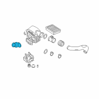 OEM BMW 750i Intake Duct Diagram - 13-71-7-546-814