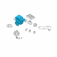 OEM BMW Intake Silencer Diagram - 13-71-7-966-328