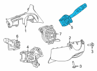 OEM Chevrolet Bolt EV Wiper Switch Diagram - 42647185