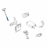 OEM 2022 Nissan Frontier Spark Plug Diagram - 22401-EW61C