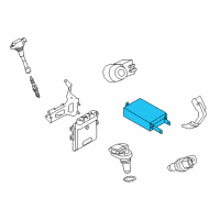 OEM 2018 Infiniti Q50 Hybrid Control Module Diagram - 237A0-4HC6D