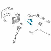 OEM 2022 Kia Telluride Crankshaft Position Sensor Diagram - 393103L200