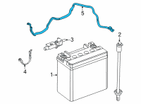 OEM Jeep BATTERY NEGATIVE Diagram - 68530015AB