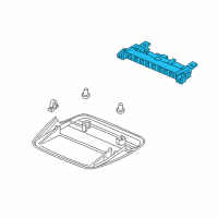 OEM Acura Light Assembly, High Mount Stop Diagram - 34270-TX6-A01