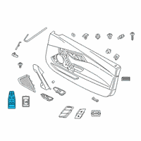 OEM BMW Z4 OPERATING UNIT, SWITCH MODUL Diagram - 61-31-6-809-279