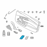 OEM 2022 BMW X4 BUTTON SEAT MEMORY RIGHT Diagram - 61-31-7-937-970