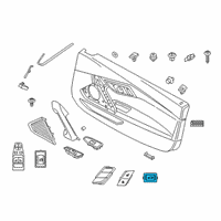 OEM 2006 BMW 325xi Trunk Unlocking Switch Diagram - 61-31-9-200-316