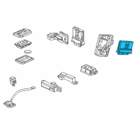 OEM 2013 Acura RDX Main Unit, Smart Diagram - 38320-TX4-A01