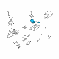OEM 1999 Ford F-150 Turn Signal & Hazard Switch Diagram - Y85Z-13K359-CA