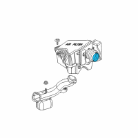 OEM Chrysler Hose-Air Cleaner To T/Body Diagram - 5510000AB