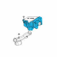 OEM 2007 Chrysler Pacifica Cover-Air Cleaner Diagram - 5103289AA