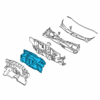 OEM 2010 Chevrolet Aveo5 Insulator Diagram - 96650419