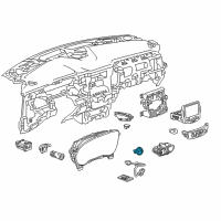 OEM 2020 Cadillac XT5 Power Switch Diagram - 84588238