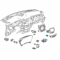 OEM 2019 Chevrolet Traverse Hazard Switch Diagram - 23335204