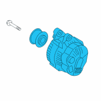 OEM Hyundai Tucson Alternator Assembly Diagram - 37300-2G400