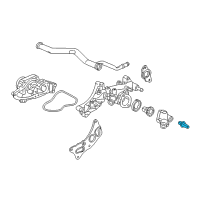 OEM Honda S2000 Switch Assy., Thermo (A-93) (Nippon Thermostat) Diagram - 37760-P00-003