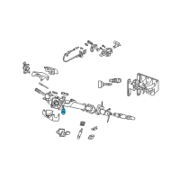 OEM 1998 Dodge B1500 Shifter-Gearshift Diagram - 5FY76DX9AB