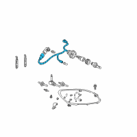 OEM 2000 Mercury Sable Wire Diagram - YF1Z-13076-AA