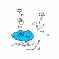 OEM 2020 Chevrolet Impala Fuel Tank Diagram - 22781636