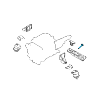 OEM Nissan 350Z Bolt Diagram - 11298-AG001
