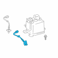 OEM 2003 Toyota Tundra Front Oxygen Sensor Diagram - 89467-34021