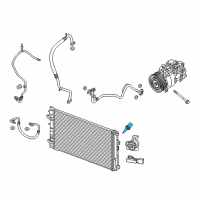 OEM Infiniti QX30 Sensor Assy-Ambient Diagram - 27722-5DA0A