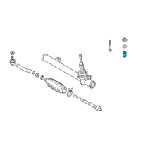 OEM Nissan Versa Insulator Diagram - 54444-5RB0A