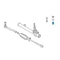 OEM 2022 Nissan Versa Insulator Diagram - 54444-5RB0A